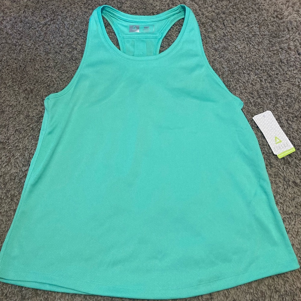 Woman’s ATHLUX breathable moisture wicking green tank